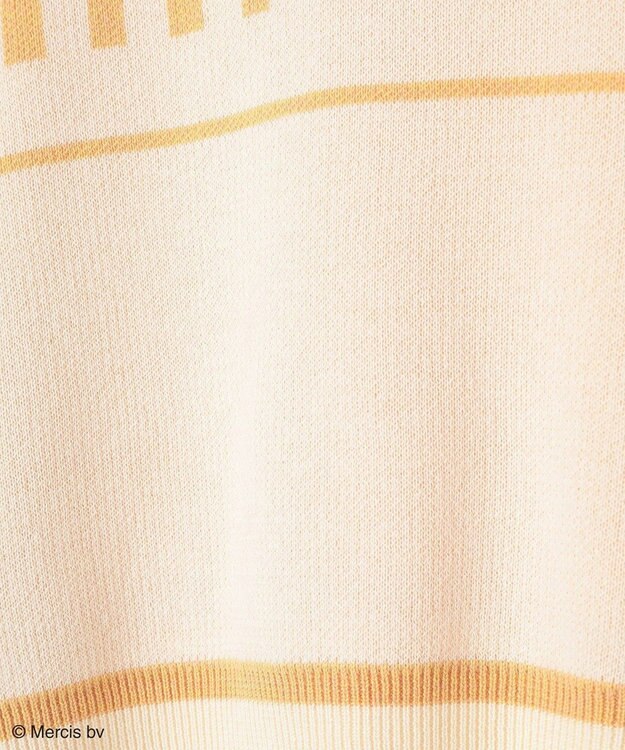 Green Parks Ｍｉｆｆｙ／配色ニットプルオーバー Yellow