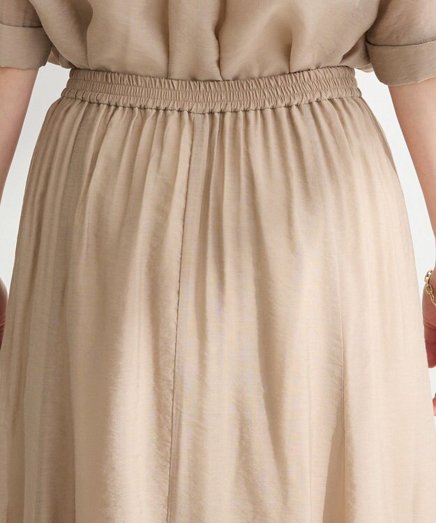 Green Parks ＳＥＴ２点　シャツスカートセットアップ Beige