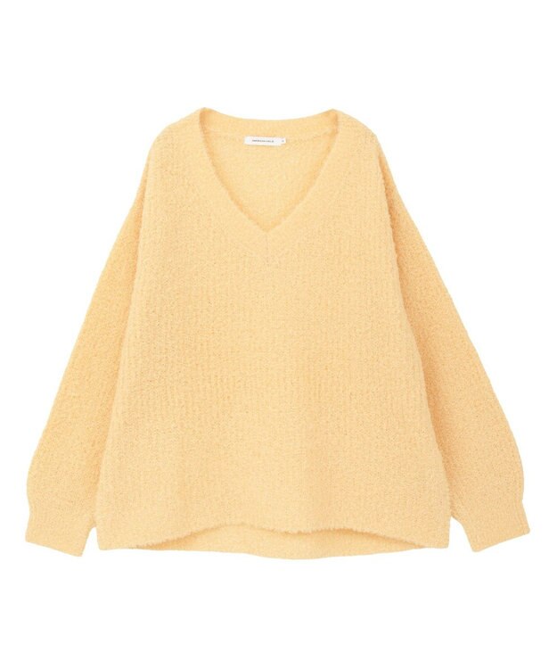 AMERICAN HOLIC ミニシャギーラメニットプルオーバー Orange