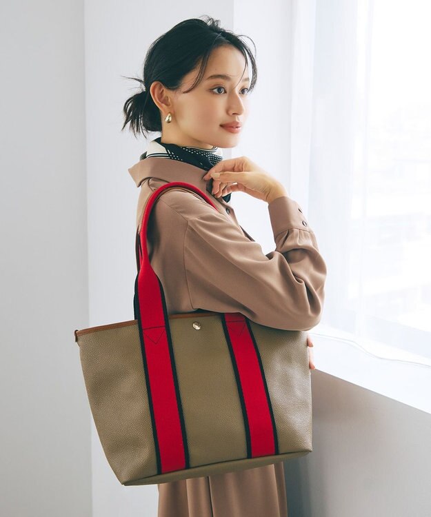 TOPKAPI 【Breath TOPKAPI】SCOTCH GRAIN スコッチグレイン シンプル A4 トートバッグ レッド