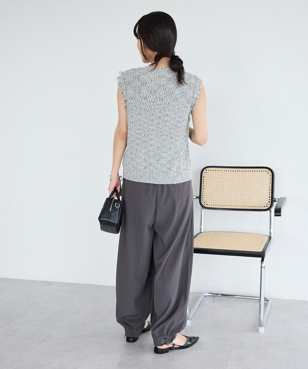 CRAFT STANDARD BOUTIQUE 4タックカーブパンツ Gray