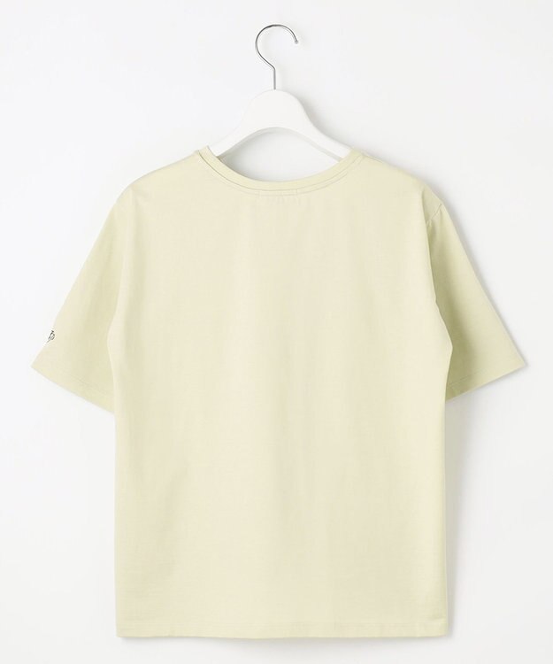 J.PRESS LADIES 【洗える】ロゴTEE カットソー ライム系