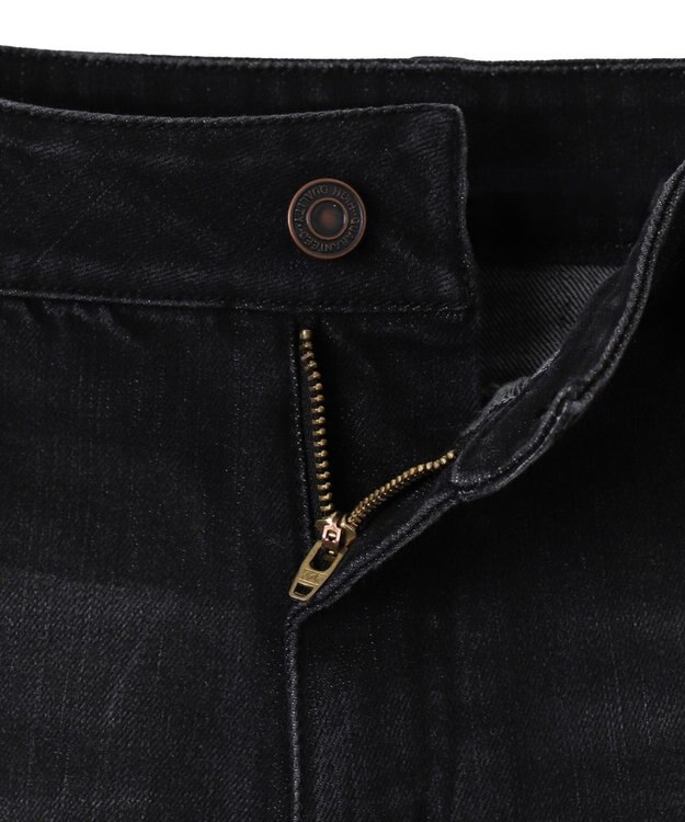 WEGO ローライズスーパーフレアデニムパンツ ブラック