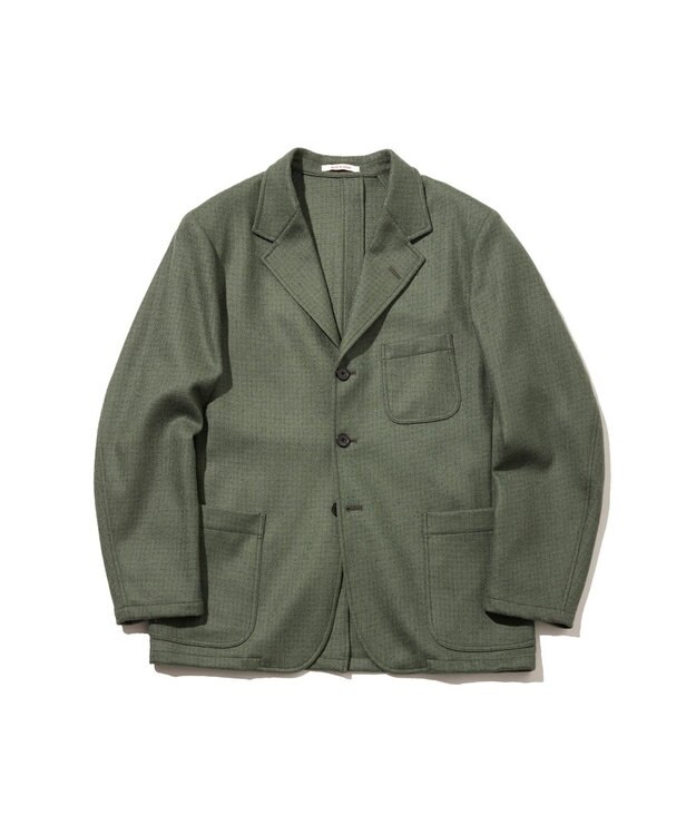 J.PRESS MEN 【J.PRESS ORIGINALS】Boil Random Window Pen 3B Sack Jacket / Japan Made ダークグリーン系4