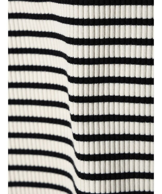 earth music&ecology パールヘンリーリブプルオーバー Border