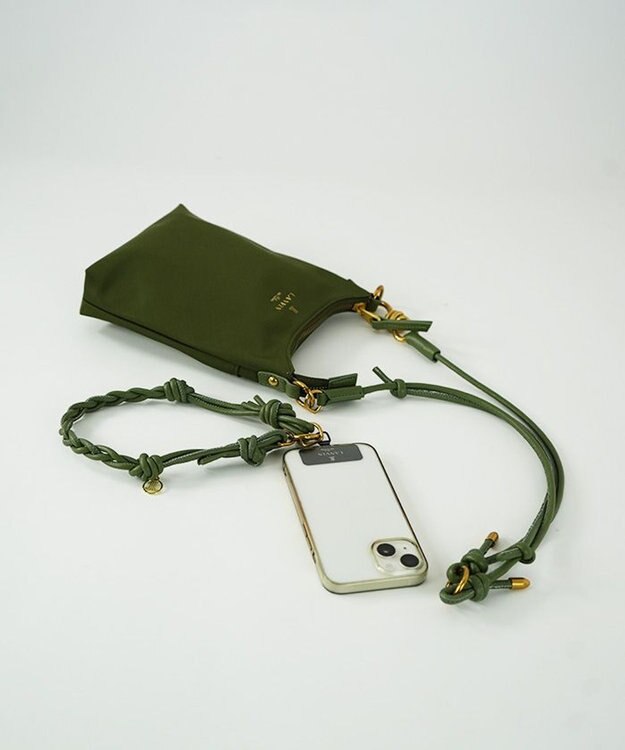 LANVIN en Bleu コロレ 4wayショルダーバッグ カーキ