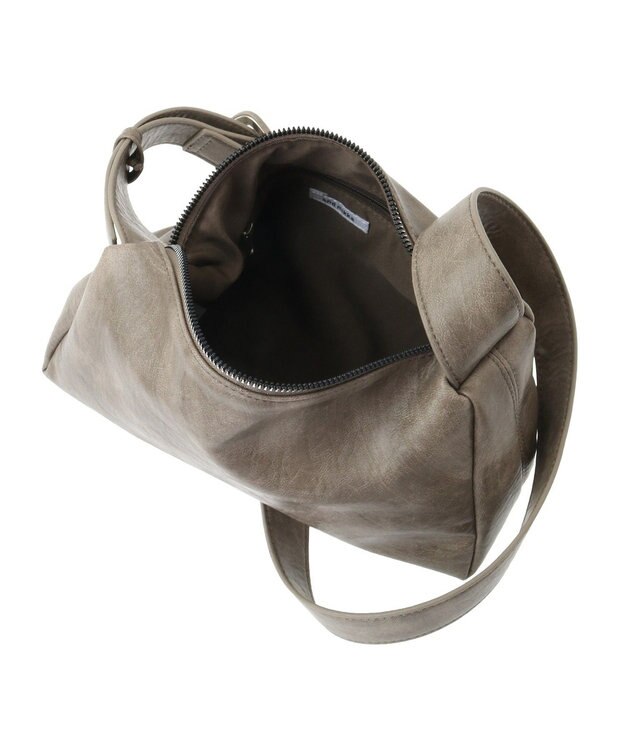 Green Parks ａｎｄｍｉｋｋａ．ウ゛ィンテージ風ベルトショルダー Gray