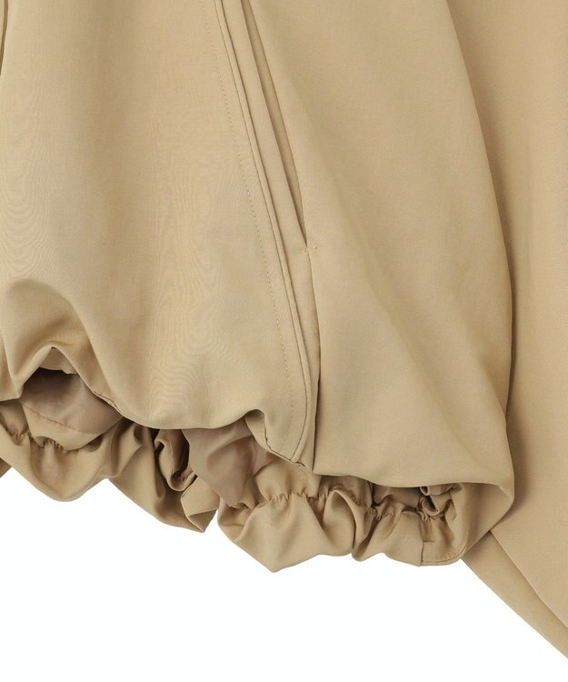 Green Parks 衿付きバルーンブルゾン Beige