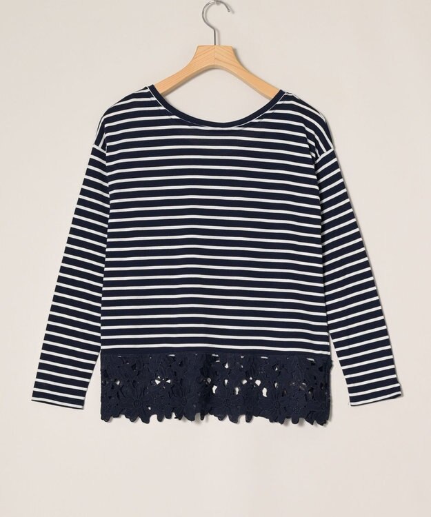 ONWARD Reuse Park 【any FAM】カットソー秋冬 ネイビー