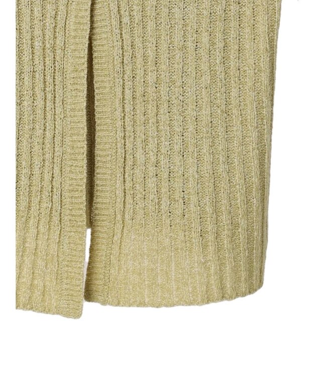 Green Parks テープヤーンドッキングニットプルオーバー Light Green