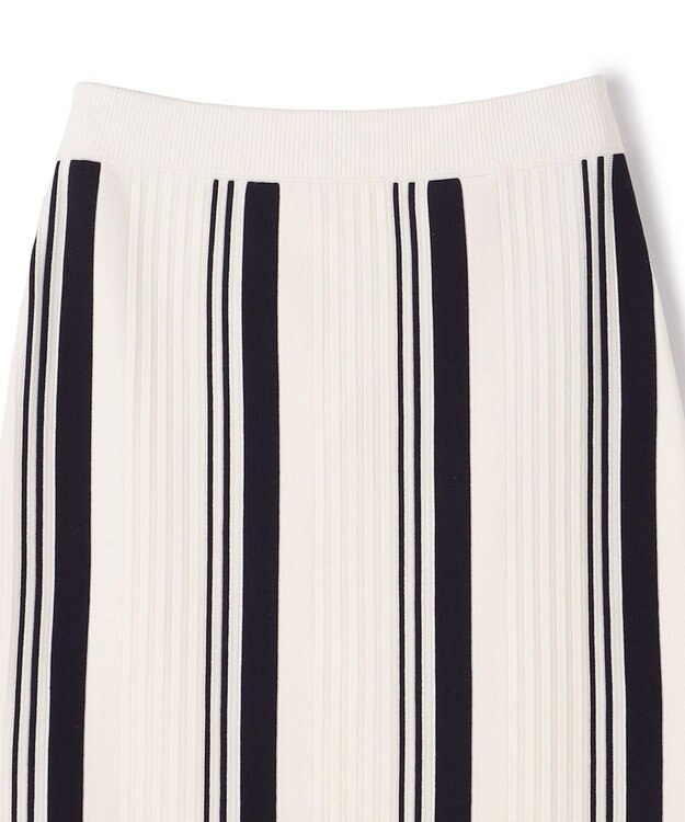 JOSEPH 【洗える】シルクブレンド　スカート Black/Ivory