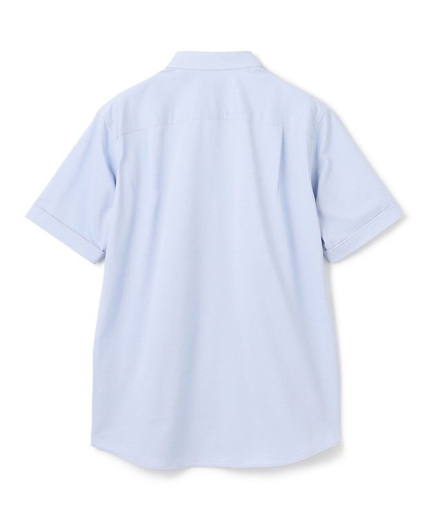 JOSEPH HOMME 新素材【洗える/ストレッチ】ハイゲージコットンジャージー 　レギュラーカラーシャツ サックスブルー系