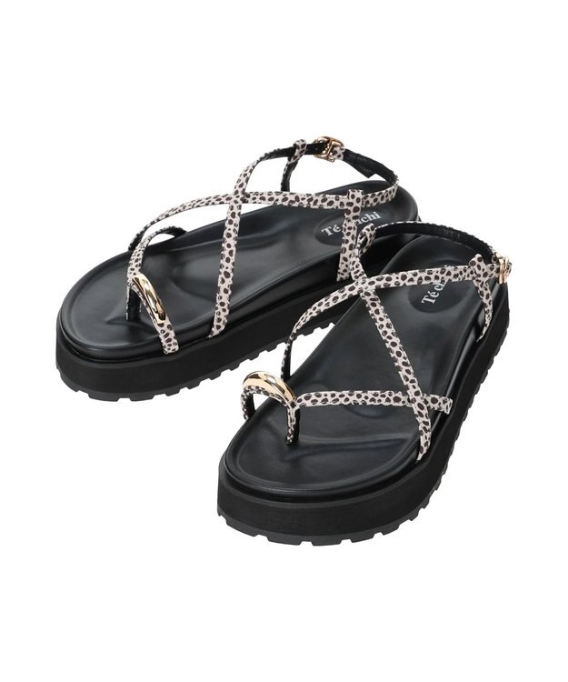 Te chichi フットベットラインサンダル《2026 SUMMER LOOK item》 オフホワイト