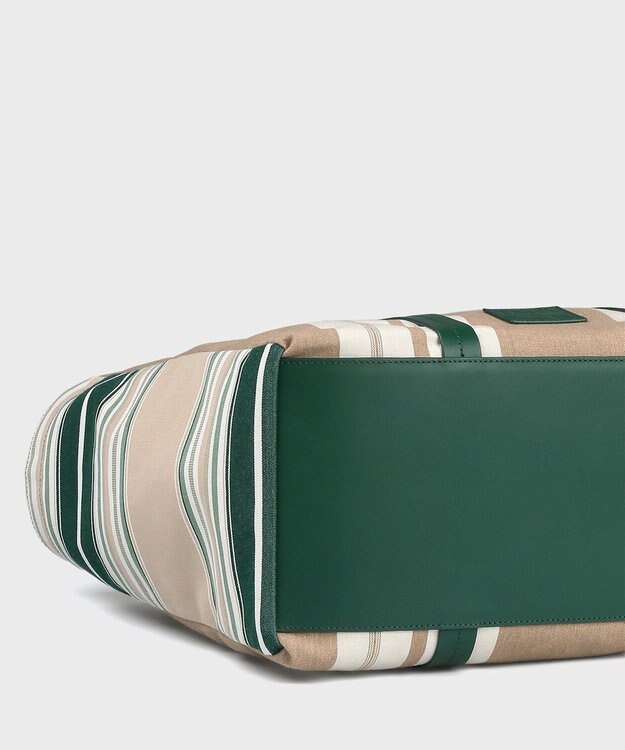 Paul Smith ウーブンストライプ トートバッグ グリーン