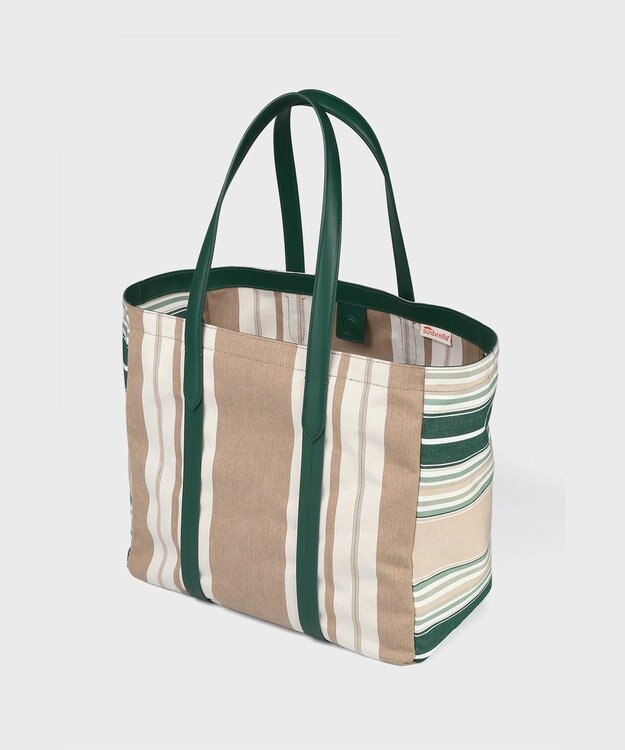 Paul Smith ウーブンストライプ トートバッグ グリーン
