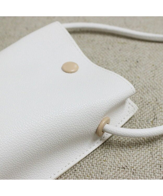 ROOTOTE 0659【直営店限定:ミニショルダー】ベビールー.カラー.2トーン-A 04：ホワイト