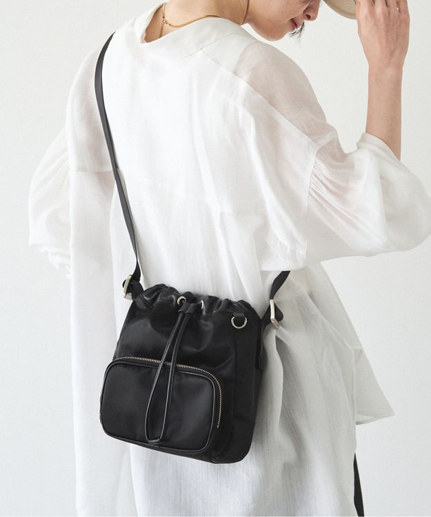 russet 《インフルエンサースタッフ企画》マルチショルダーバッグ(CE-1708) Black