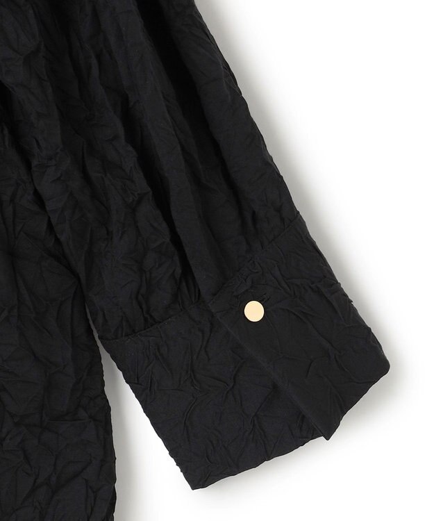 BEIGE， 【洗える・GISELe 4月号掲載】ASTILBE / コットンジャージークルーネックブラウス Black