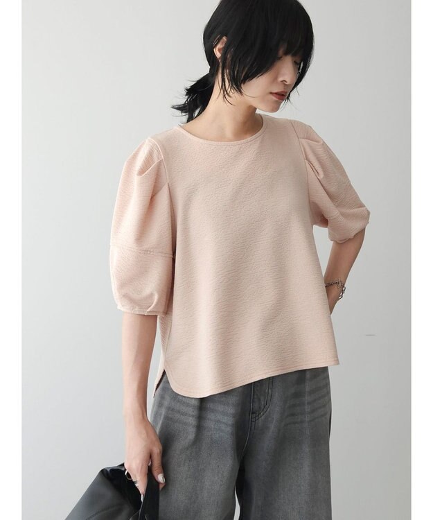 Green Parks ・ＳＵＧＡＲ　ＳＰＯＯＮ　ランタンスリーブプルオーバー Pink