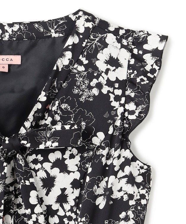 TOCCA 【洗える】FLOWER ROAD ドレス ブラック系5