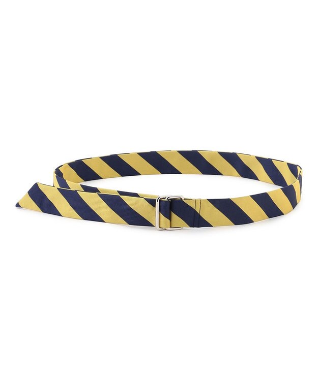 J.PRESS MEN 【J.PRESS ORIGINALS】【UNISEX】Polyester Rep Ribbon Belt イエロー系1
