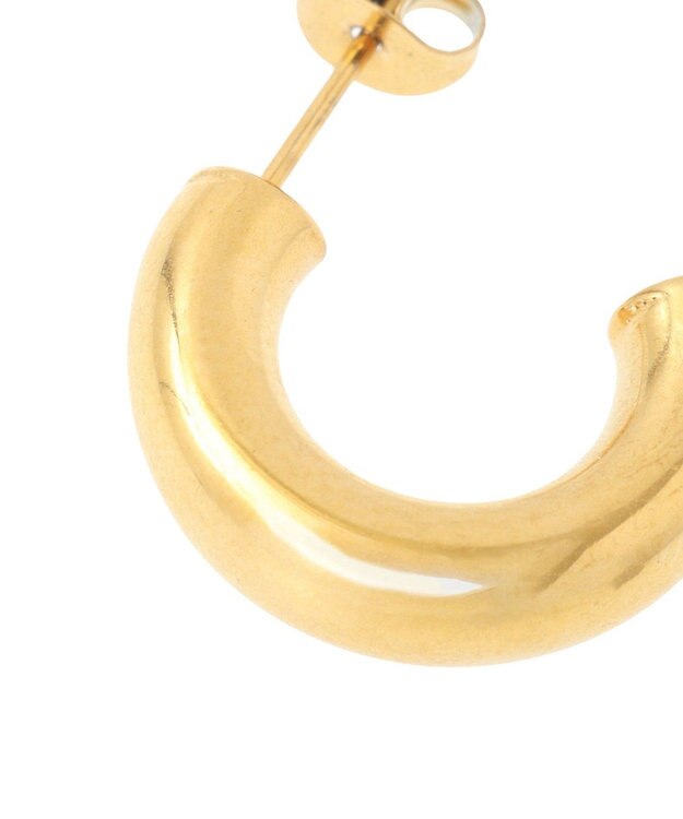 YECCA VECCA ステンレスフープピアス Gold