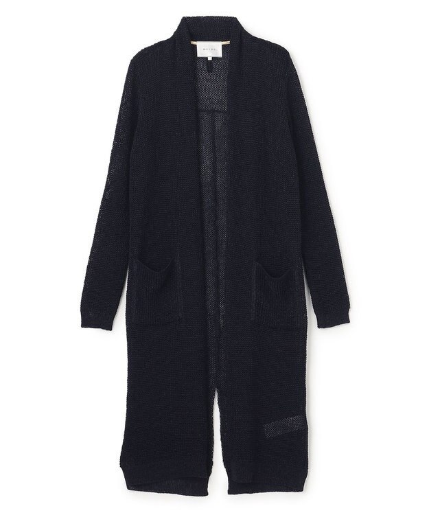 BEIGE， OPTICAL / ロングカーディガン Navy