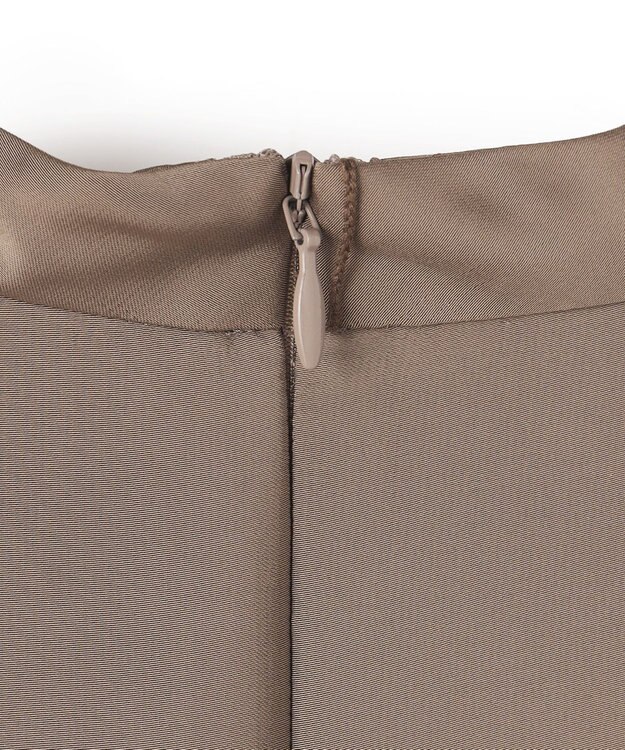 23区 S 【APPLAUDIR】ノーブルサテン リボンブーケレースコンビ ドレス ブラウン系