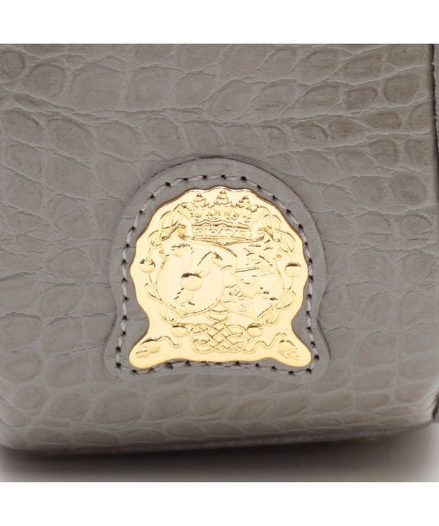 A.D.M.J. 【牛革】クロコ型押し ボストン28cm SM