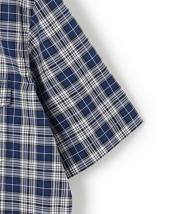 J.PRESS MEN ドビータータンマルチチェック シャツ /B.D ブルー系3