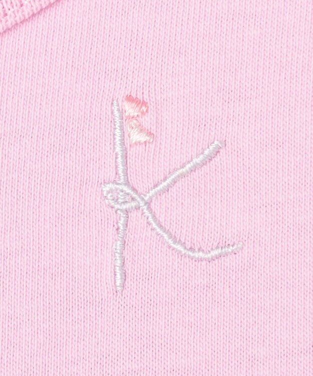 組曲 KIDS 【80-100㎝】ティアードフラワー チュニック ピンク