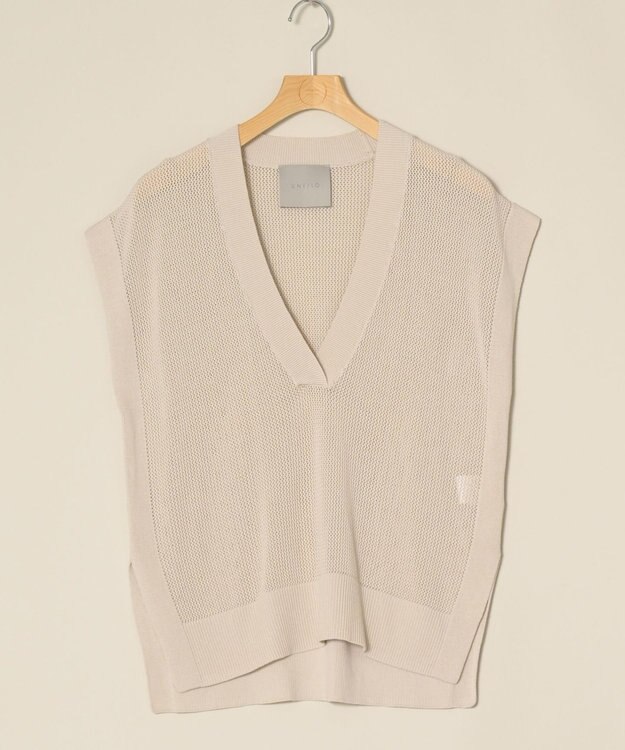 ONWARD Reuse Park 【UNFILO】ニット春夏 ベージュ