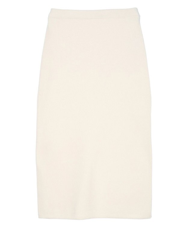 CRAFT STANDARD BOUTIQUE シェニールヤーンニットスカート Ivory