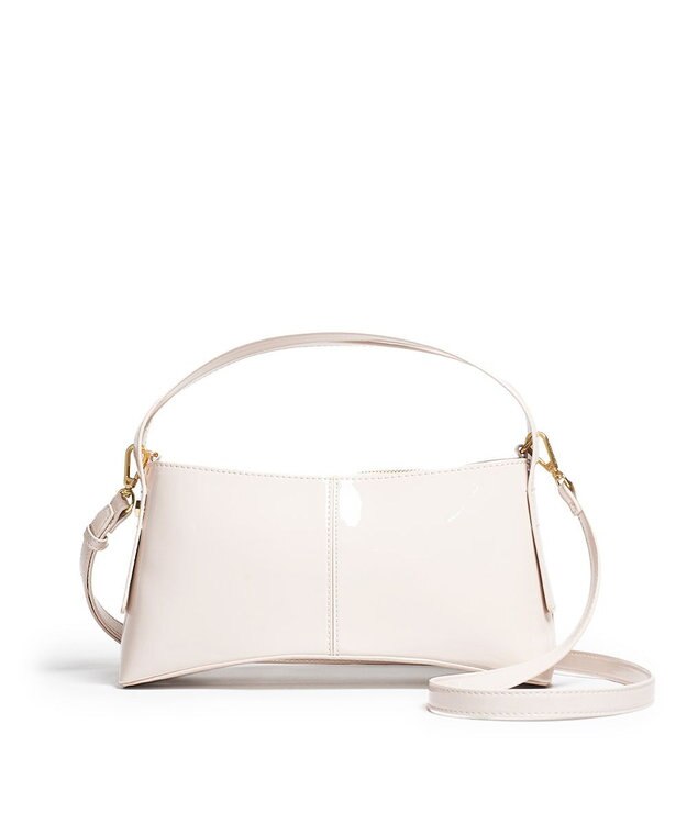 MioFIRANO SLIT D001 ハンドバッグ IVORY