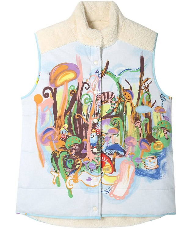 tsumori chisato SLEEP ツモリチサト ベスト 綿100％(表側) ノースリーブ ルームウエア レディース URX189 /ワコール