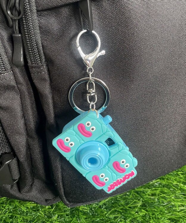 WEGO モンスタートイカメラキーホルダー グリーン