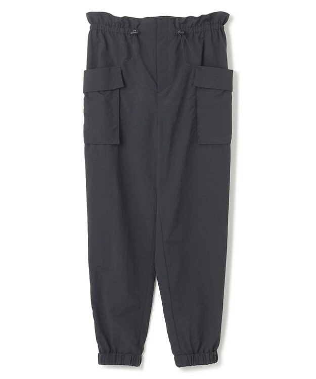 uncrave 【撥水・洗濯機洗い可】ライトプルーフナイロン パンツ（uncrave WHITE） ブラック