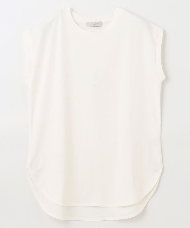 ANY L 【接触冷感/UVケア】ビューティベーシックノースリーブテールTシャツ オフ