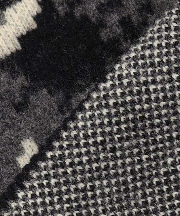 JOSEPH HOMME 【HIGH GRADE LINE】モンキージャガード　モックネックニット ブラック系5