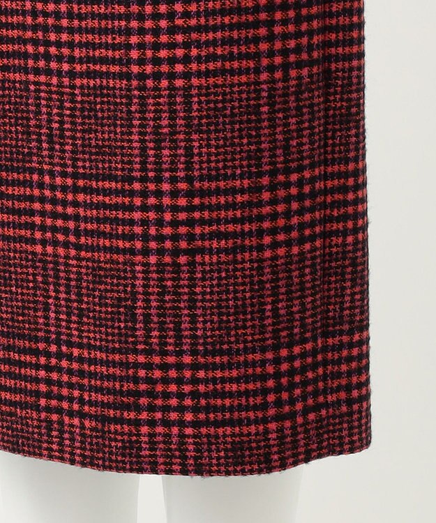 23区 L 【R(アール)】MANTECOツイード スカート ピンク系