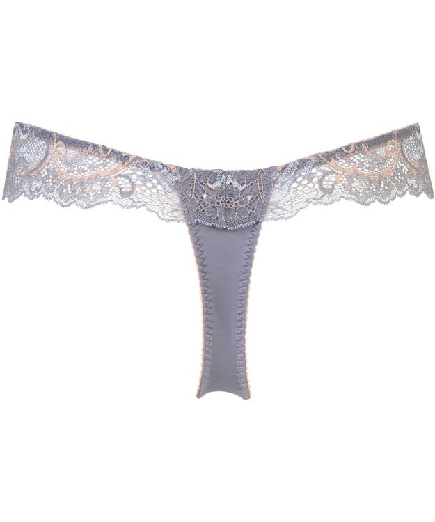 Wing Tバックショーツ PB4000とペア 【4000シリーズ】 はきこみ丈あさめ PF4002 ウイング／ワコール グレー