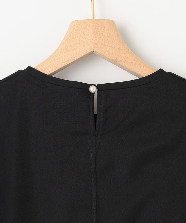 組曲 L 【VERY掲載・WEB限定】チュールカバー カットソー ブラック系