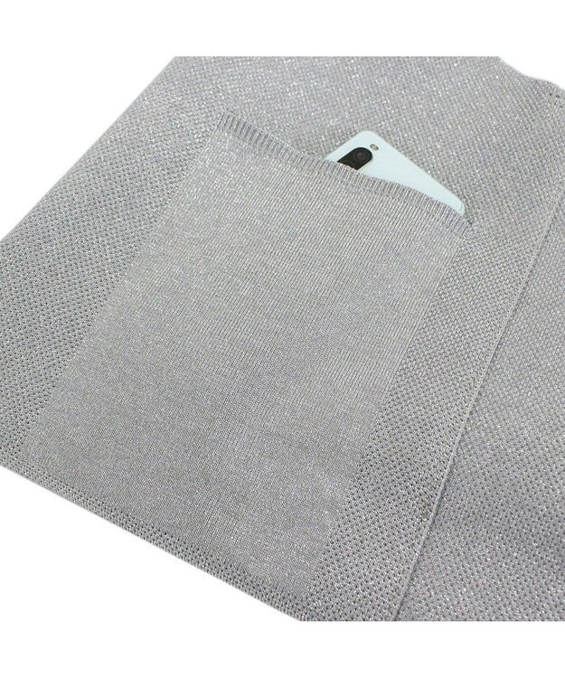 ROOTOTE 1302【A4サイズ収納】LT.ラウンド.アミ.ニット-A 02：シルバー