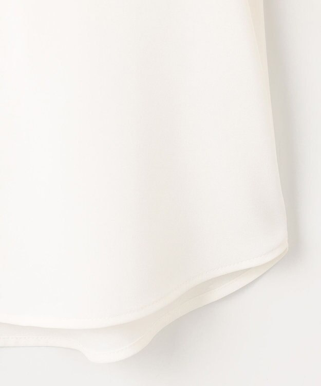 ANY SIS 【洗える】ボウタイ ブラウス オフ