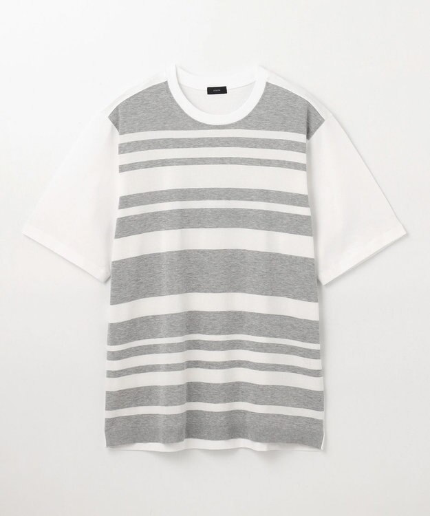 JOSEPH HOMME ブライトボーダーブロック　Tシャツ ホワイト系
