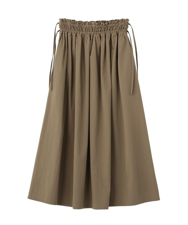 CRAFT STANDARD BOUTIQUE ドロストギャザースカート Light Brown