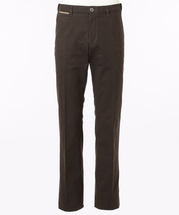 JOSEPH ABBOUD ハイパワーOGトリコチン  パンツ ダークブラウン系