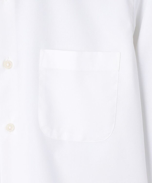 GOTAIRIKU 【形態安定】PREMIUMPLEATS_レギュラーカラー 通年ドレスシャツ_ホワイト(25年春夏モデル) ホワイト系