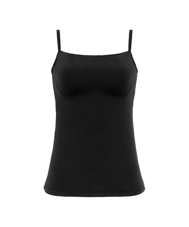 BRADELIS New York 【BRADELIS Me / ノンワイヤー】デイリーコンフォートブラトップ 補正下着 カップ付き ブラトップ ブラック