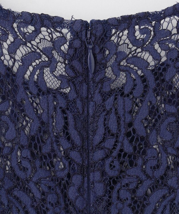 GRACE CONTINENTAL 【オンライン限定ドレス】Cherbourg ネイビー